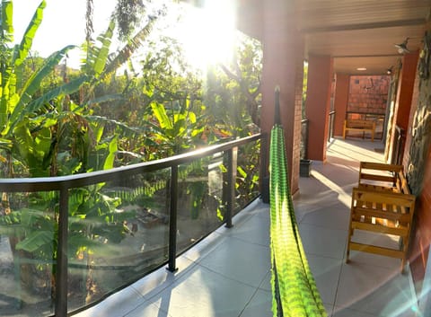 View (from property/room), Balcony/Terrace, Garden view