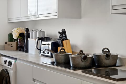 Coffee/tea facilities, Kitchen or kitchenette, toaster