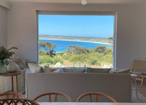 Natural landscape, Seating area, Sea view