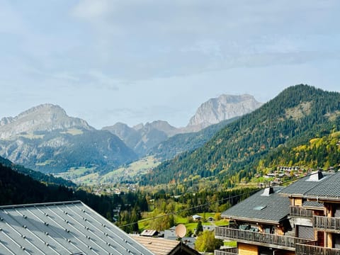 Natural landscape, Bird's eye view, Mountain view