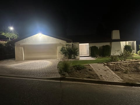 Property building, Night, Street view