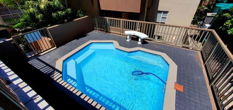 Day, View (from property/room), Balcony/Terrace, Pool view, Swimming pool