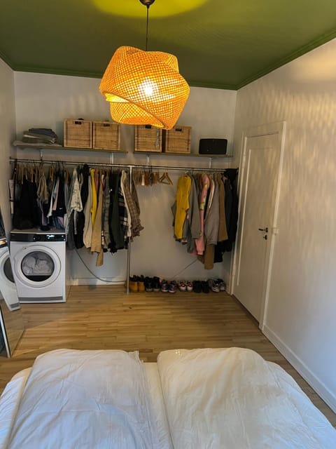 Bed, Bedroom, wardrobe, dryer