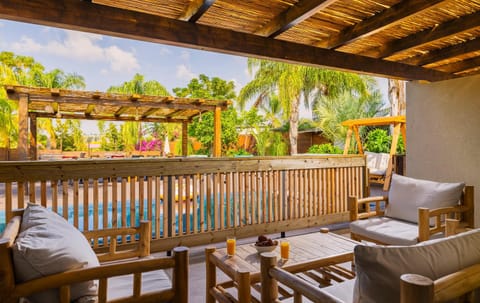 Balcony/Terrace, Garden view