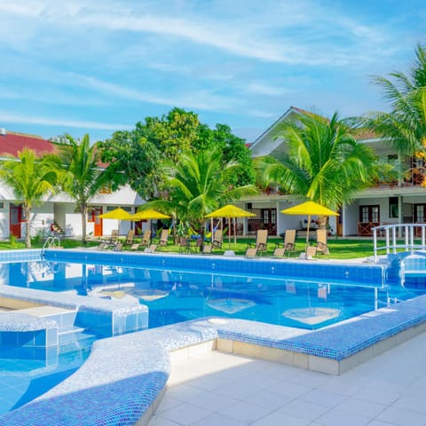 Property building, Pool view, Swimming pool