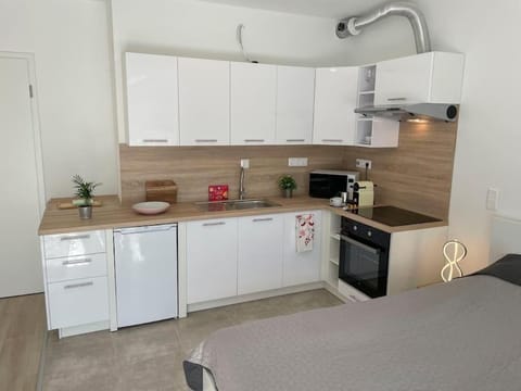 Brand new Danube studio w balcony and free parking Apartment in Budapest