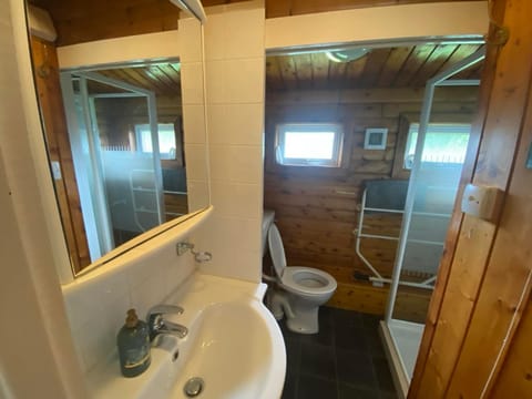 Cosy Norwegian log cabin 35 Chalet in Trawsfynydd