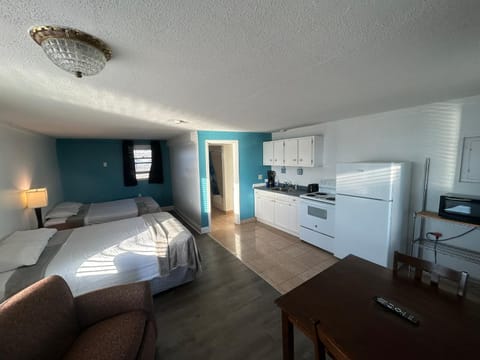 Bed, Kitchen or kitchenette, Photo of the whole room, Dining area, Bedroom, oven, pet friendly, stove