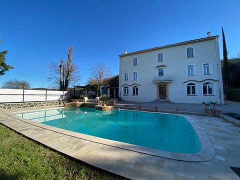 Property building, Pool view, Swimming pool