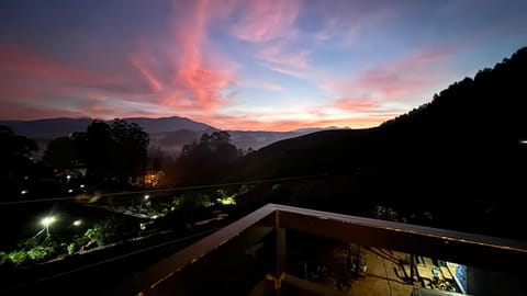 Natural landscape, Mountain view, Sunset