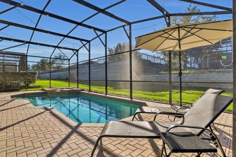 Patio, Pool view