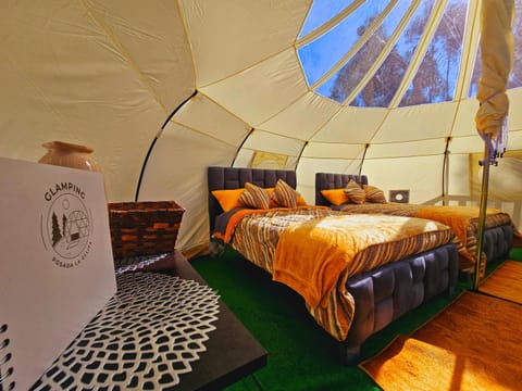 Posada La Ollita Luxe Glamp Luxury tent in Cotopaxi, Ecuador