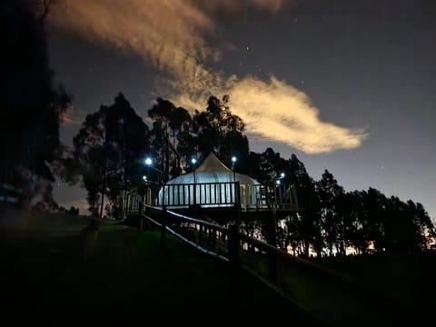 Posada La Ollita Luxe Glamp Luxury tent in Cotopaxi, Ecuador