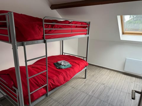 Bed, Photo of the whole room, Bedroom, bunk bed