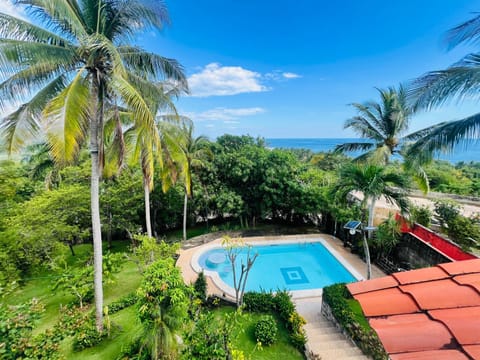 Natural landscape, Pool view, Sea view, Swimming pool