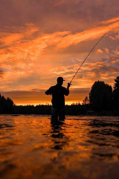 Activities, River view, Sunset