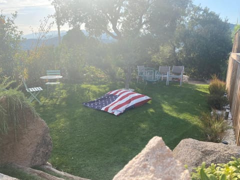 Natural landscape, Garden, Garden view, sunbed