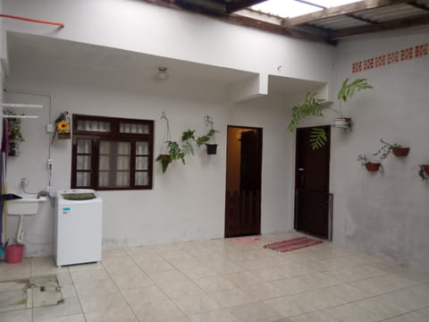 Patio, Inner courtyard view, laundry, washing machine