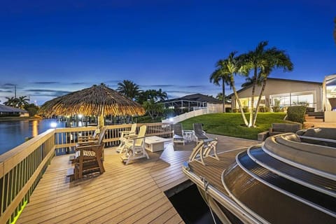 Night, Pool view, River view