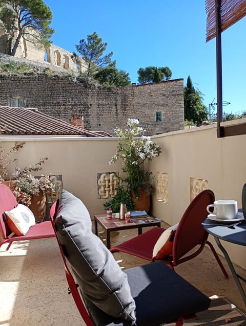 Patio, Solarium, Landmark view, Sunrise