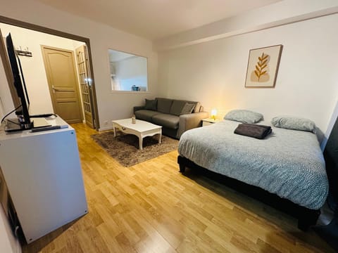 Bed, TV and multimedia, Photo of the whole room, Bedroom