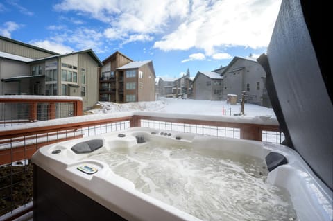 Day, Natural landscape, Winter, Hot Tub