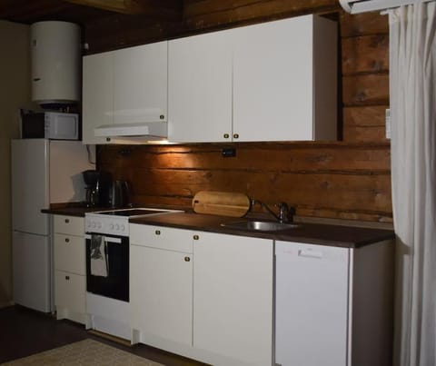 Kitchen or kitchenette, dishwasher, oven, stove