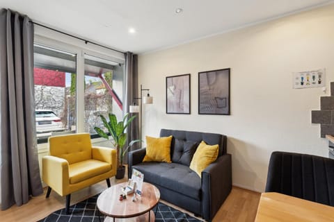 Living room, Seating area, Inner courtyard view