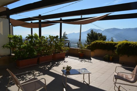 Patio, Spring, Day, View (from property/room), Balcony/Terrace, Mountain view, Sea view