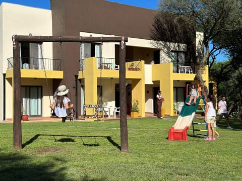 Property building, Facade/entrance, Children play ground, Garden