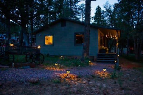 Property building, Night, Natural landscape