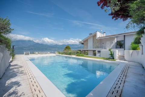 Spring, Natural landscape, Mountain view, Pool view, Swimming pool, sunbed