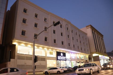 Property building, Night, City view, Location, Parking