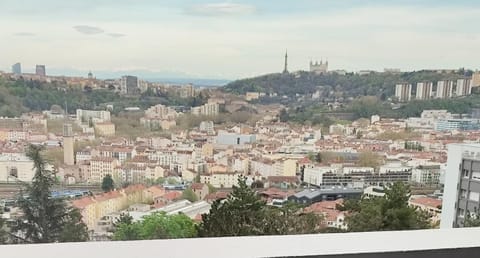 Bird's eye view, City view, Mountain view, Parking