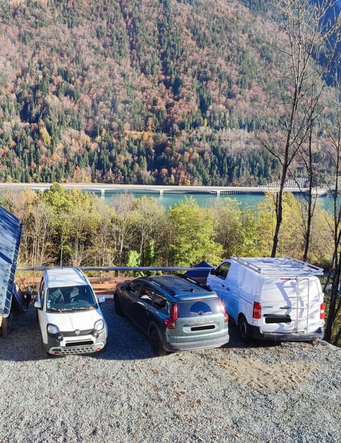 Natural landscape, Lake view, Mountain view, Parking