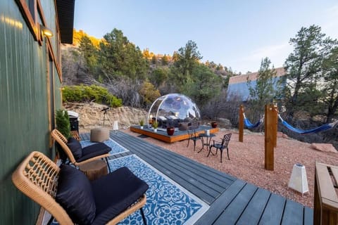 Mountain Cozy Cabin & Dome With Stunning Views! Casa in Glendale