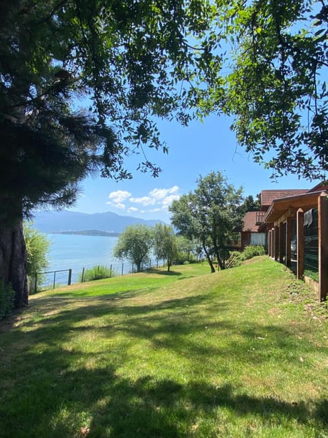 Cabaña con playa House in Pucon