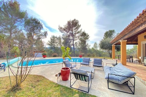 Spring, Garden, Pool view, Swimming pool, sunbed