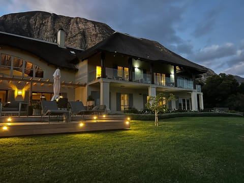 Property building, Night, Garden, Garden view, Mountain view