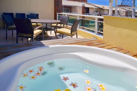 Hot Tub, Balcony/Terrace, Garden view, Pool view, Sea view