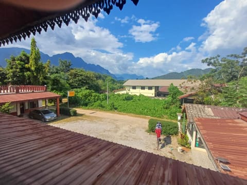 Property building, Day, Mountain view, Inner courtyard view