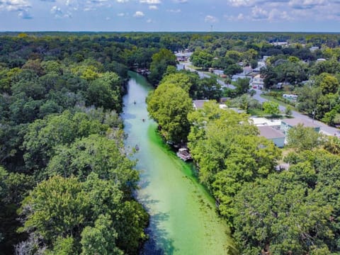 Landing at Richard Weeki River House in Spring Hill