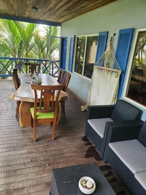 #8 Ocean view Beach Front Bungalow 2nd Row House in Playa Hermosa