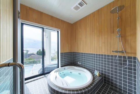 Bathroom, Pool view, Bath