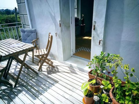 Balcony/Terrace, Garden view