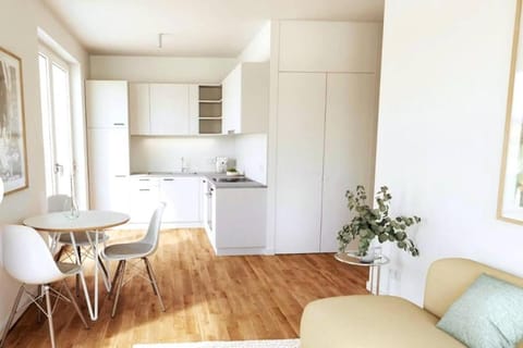 Kitchen or kitchenette, Living room