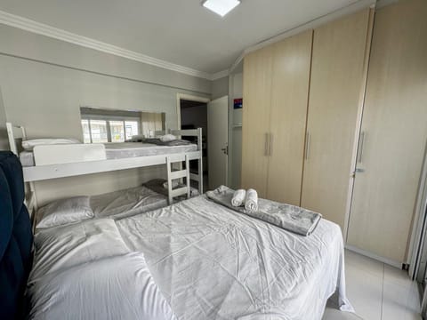 Bed, Photo of the whole room, Bedroom, bunk bed, hair dresser, wardrobe