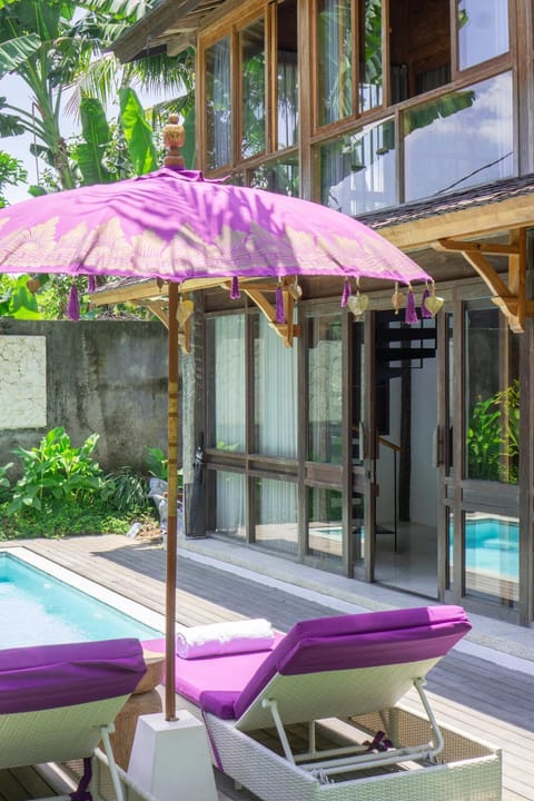 Private Pool Jungle View Villa in Kaba-Kaba Bed and Breakfast in Kediri