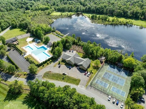 Natural landscape, Lake view, Swimming pool