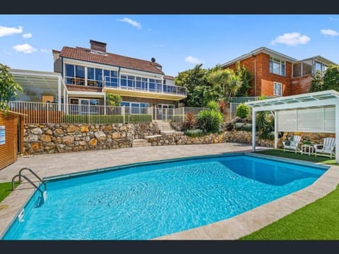 Summer, Garden view, Pool view, Swimming pool, sunbed